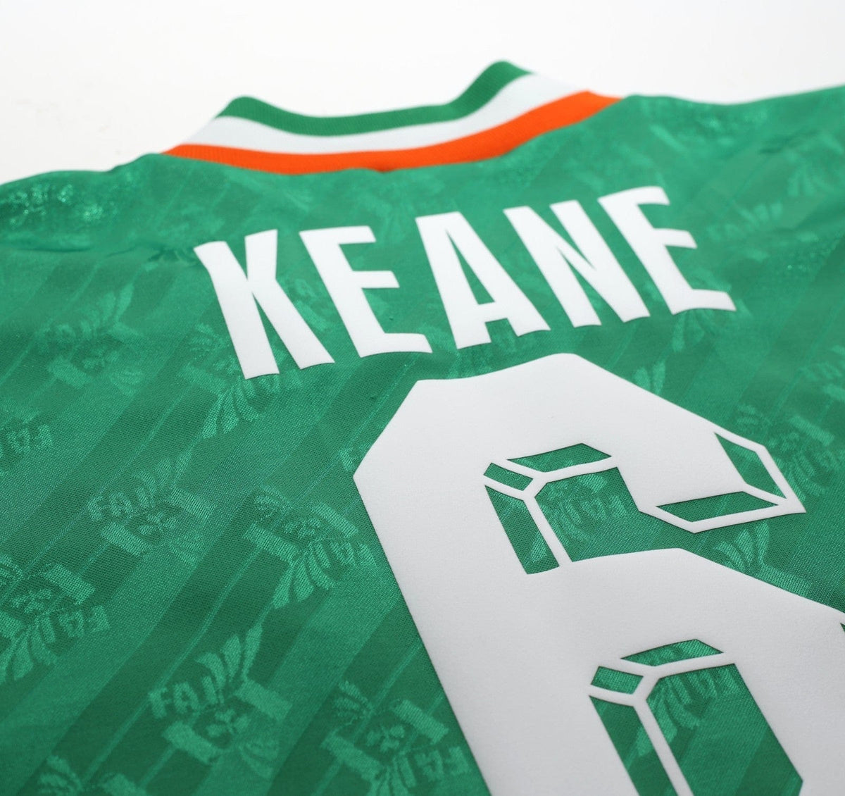 1994 KEANE #6 Ireland Vintage adidas Home Football Shirt 44/46 (XL)