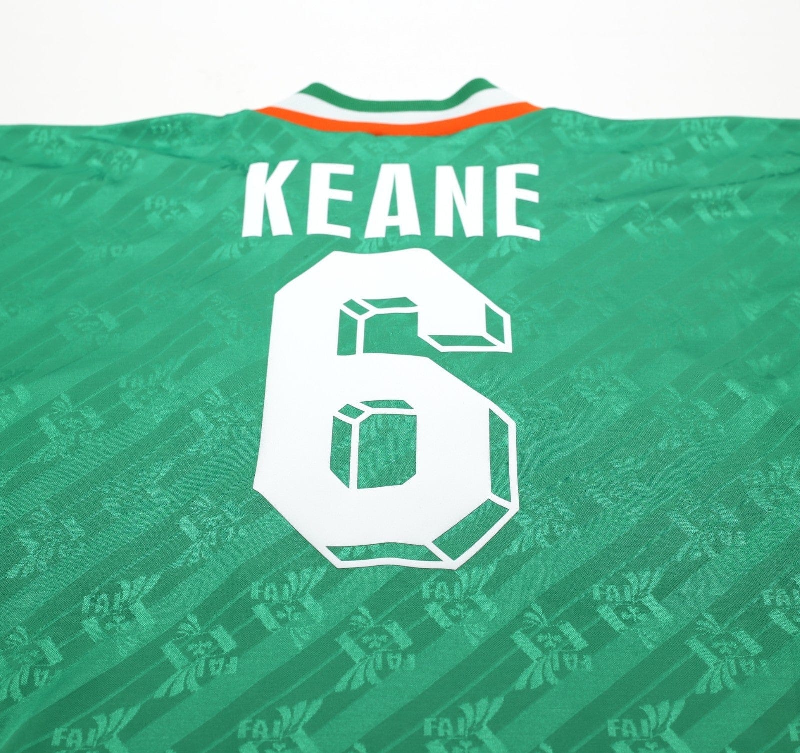 1994 KEANE #6 Ireland Vintage adidas Home Football Shirt 44/46 (XL)