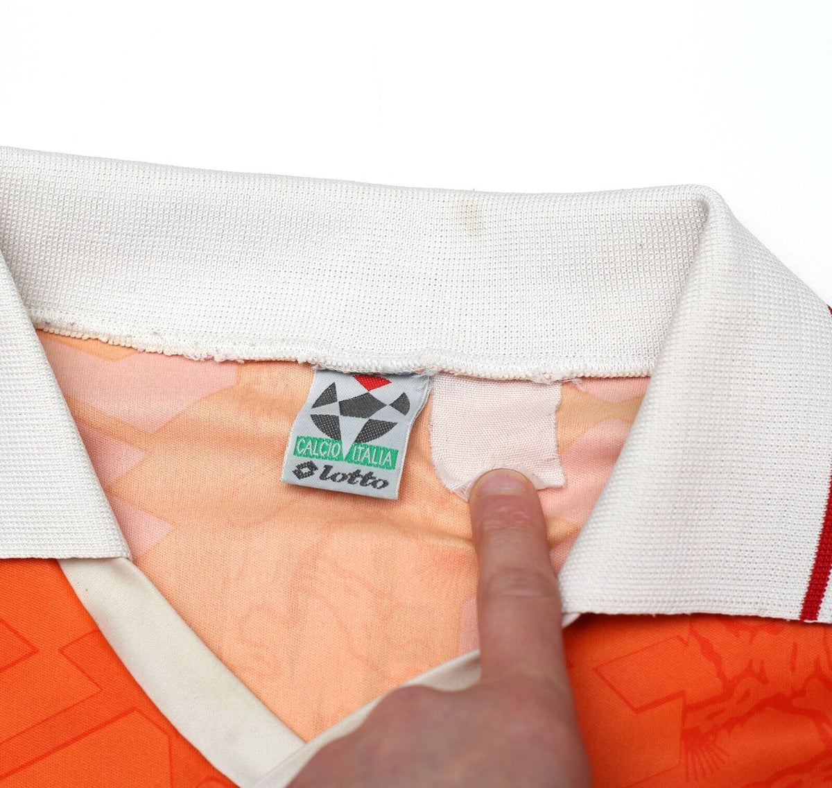 1994 KOEMAN #4 Holland Vintage Lotto Home Football Shirt (L) Barcelona