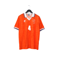1994 Koeman #4 Holland Vintage Lotto Home Football Shirt (M) Netherlands