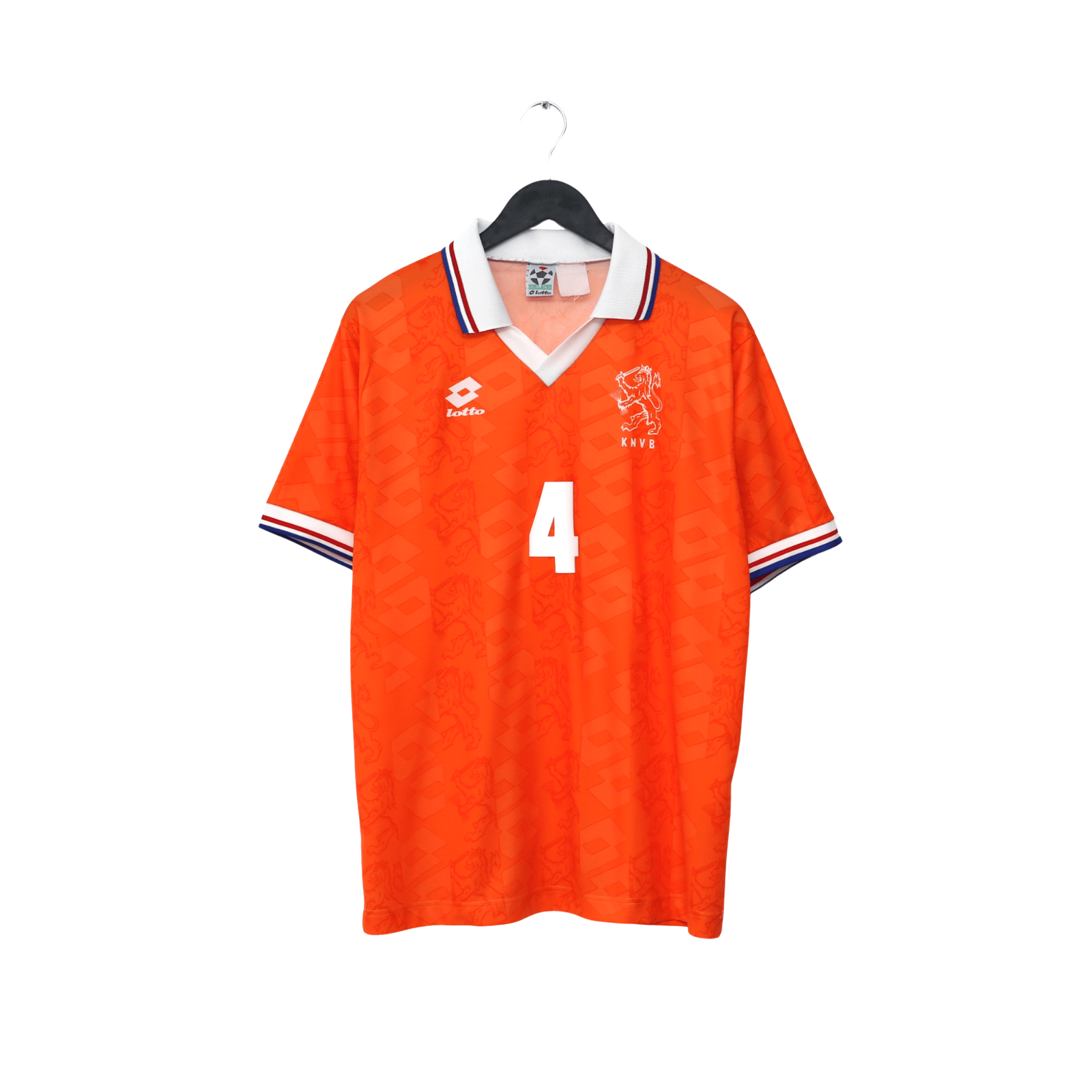 1994 Koeman #4 Holland Vintage Lotto Home Football Shirt (M) Netherlands