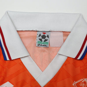 1994 Koeman #4 Holland Vintage Lotto Home Football Shirt (M) Netherlands