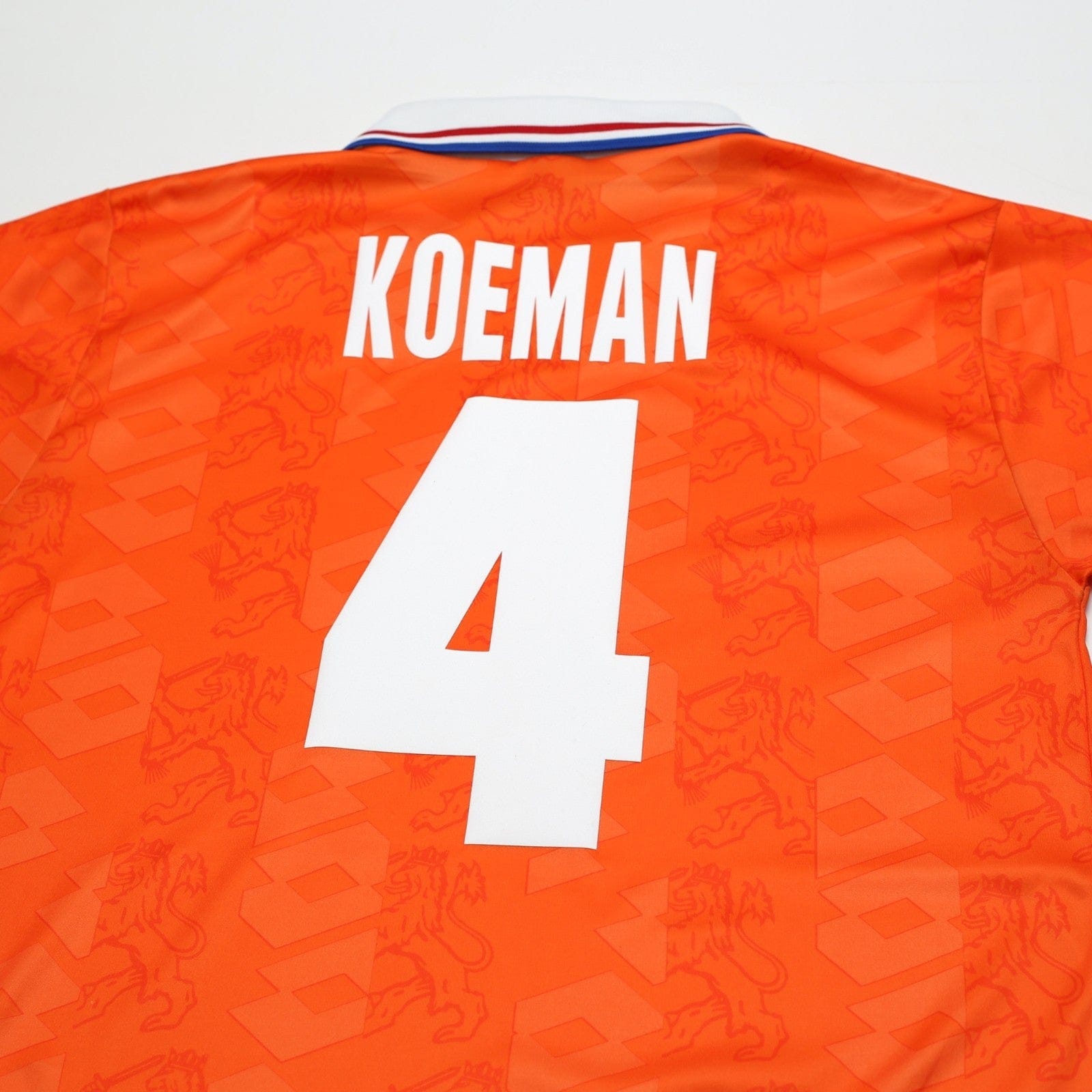 1994 Koeman #4 Holland Vintage Lotto Home Football Shirt (M) Netherlands