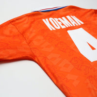 1994 Koeman #4 Holland Vintage Lotto Home Football Shirt (M) Netherlands