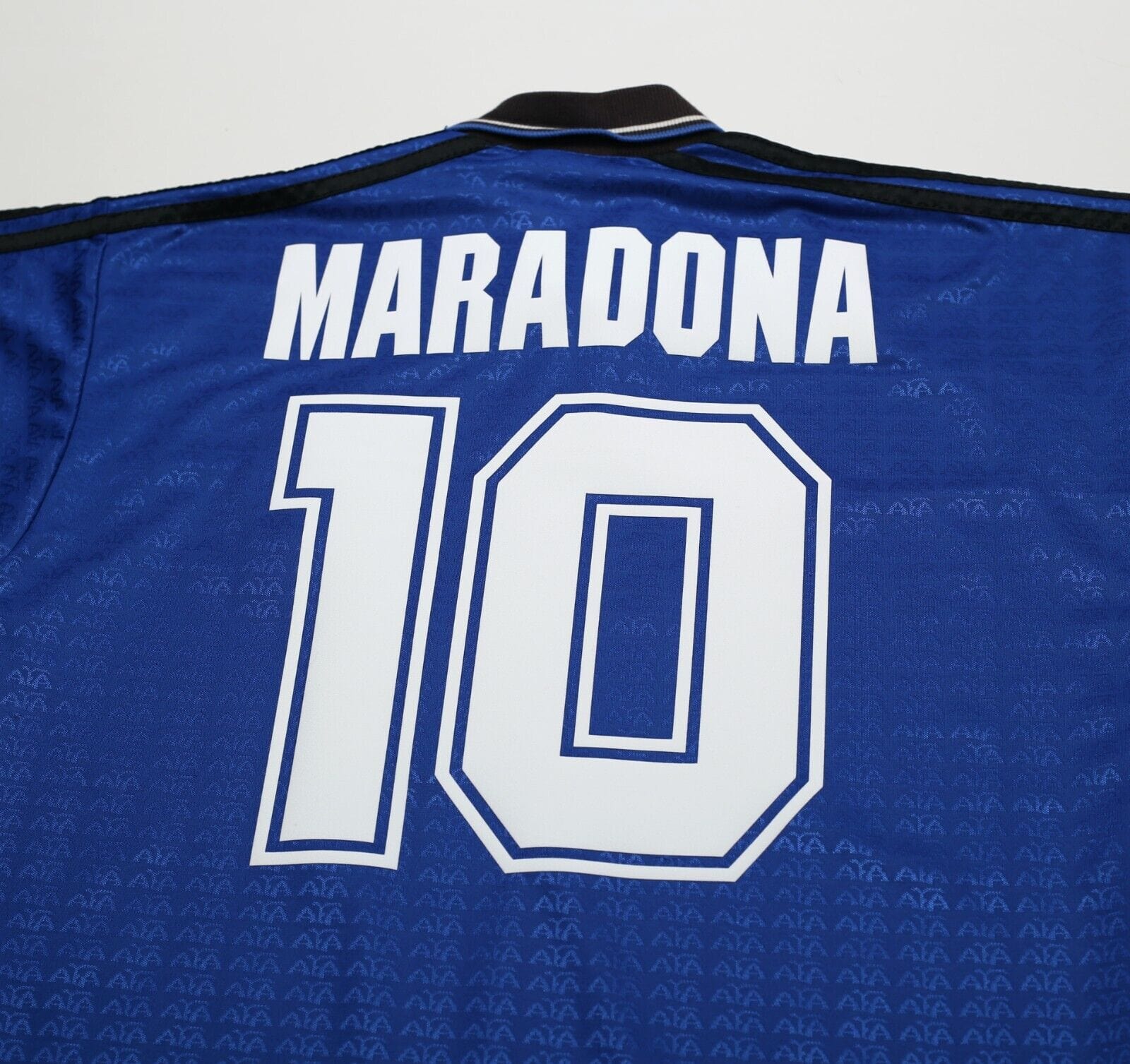 1994 MARADONA #10 Argentina Vintage adidas Away Football Shirt (M) USA 94