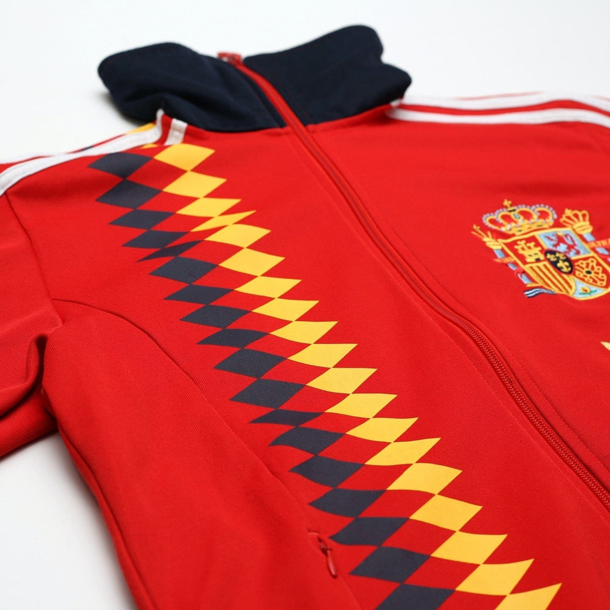 1994 Spain Retro adidas Originals Football Track Top Firebird Jacket (M)