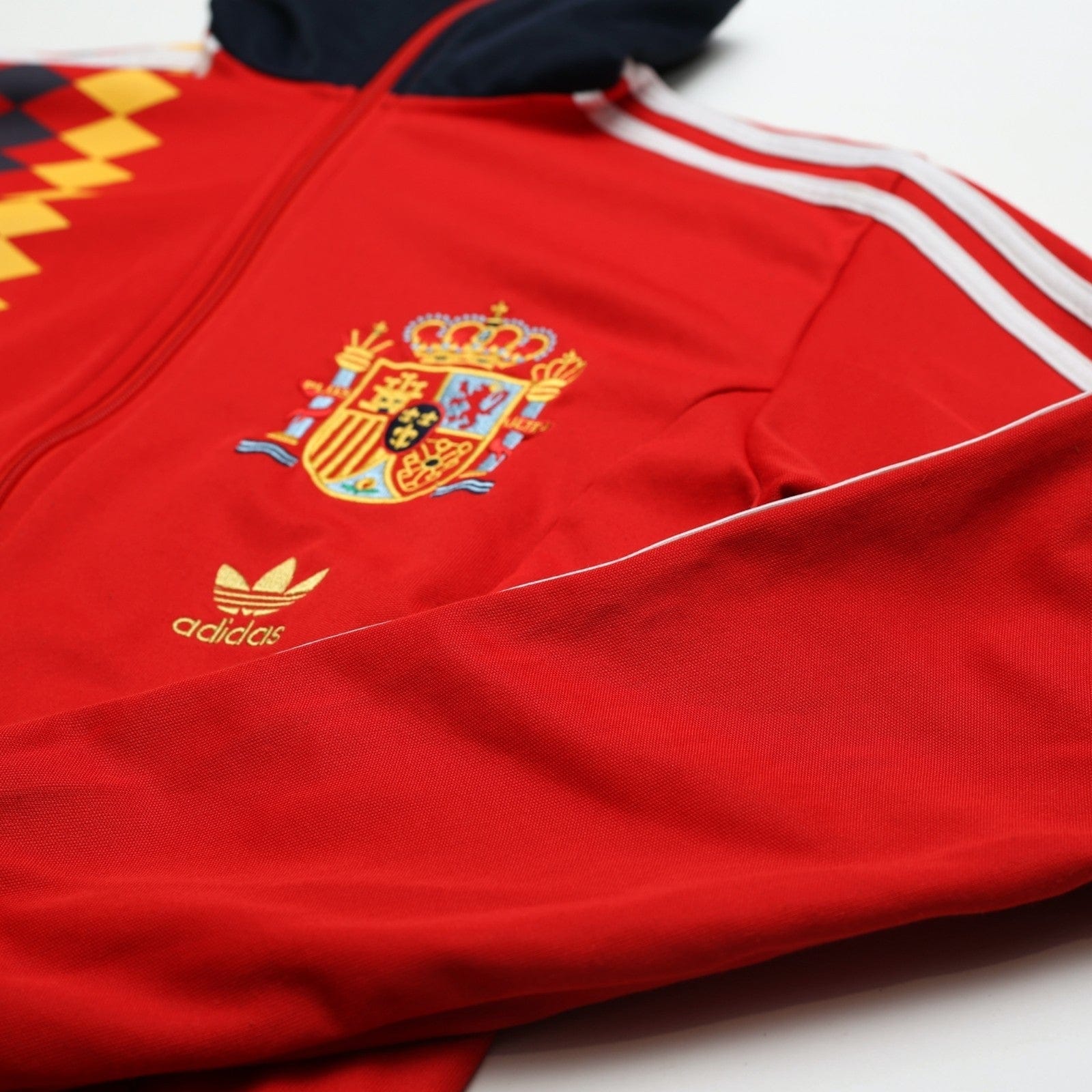 1994 Spain Retro adidas Originals Football Track Top Firebird Jacket (M)