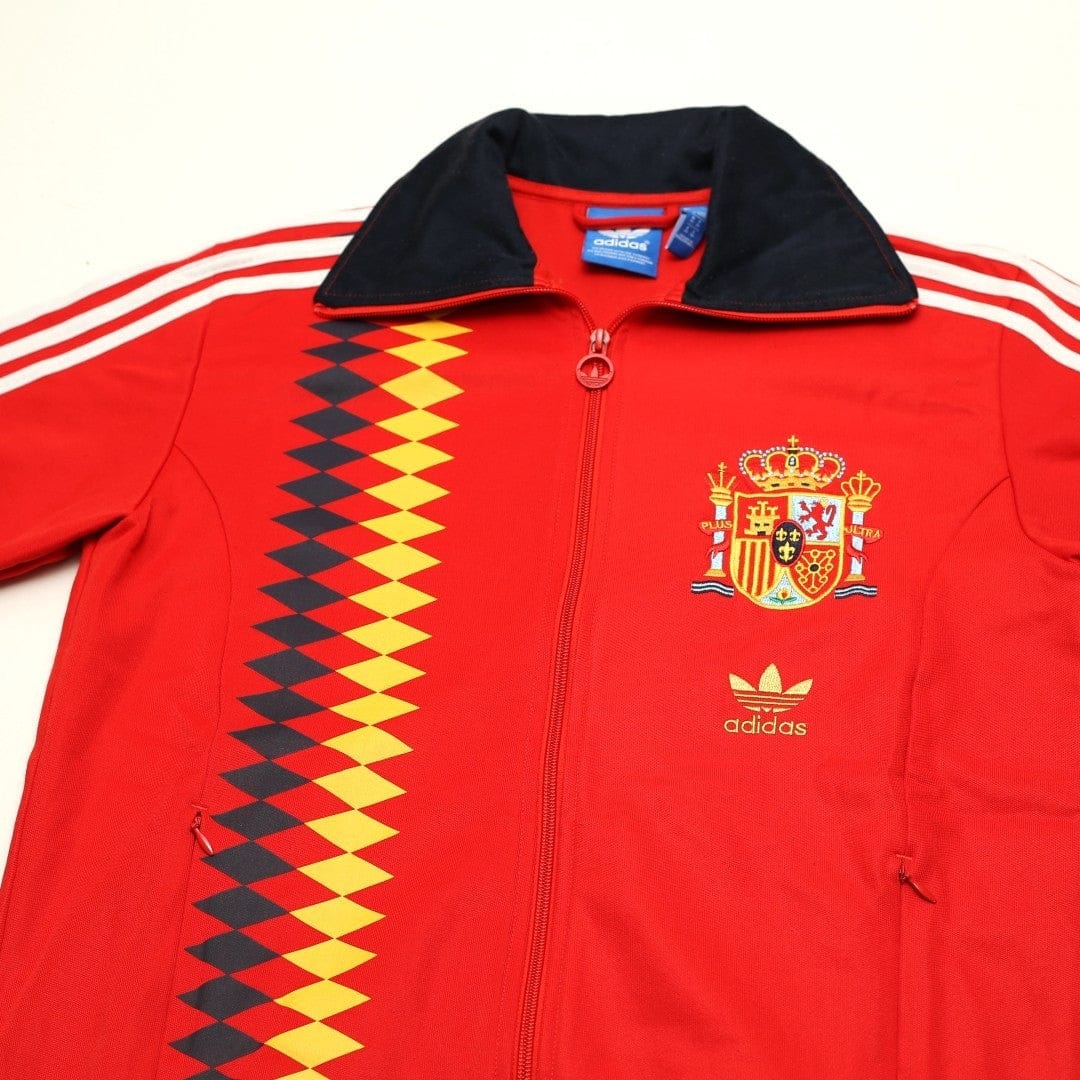 1994 Spain Retro adidas Originals Football Track Top Firebird Jacket (M)