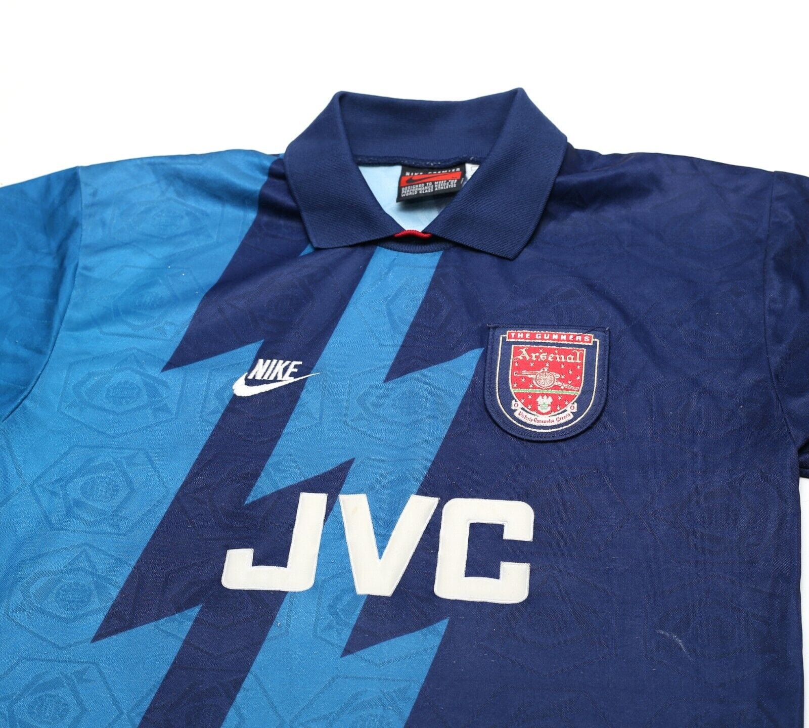 1995/96 ARSENAL Vintage Nike Away Football Shirt Jersey (M