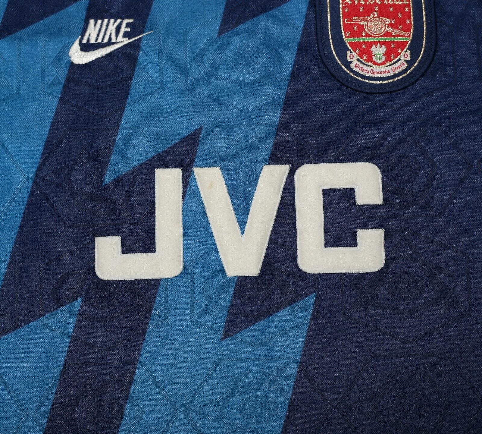 1995/96 ARSENAL Vintage Nike Away Football Shirt Jersey (M