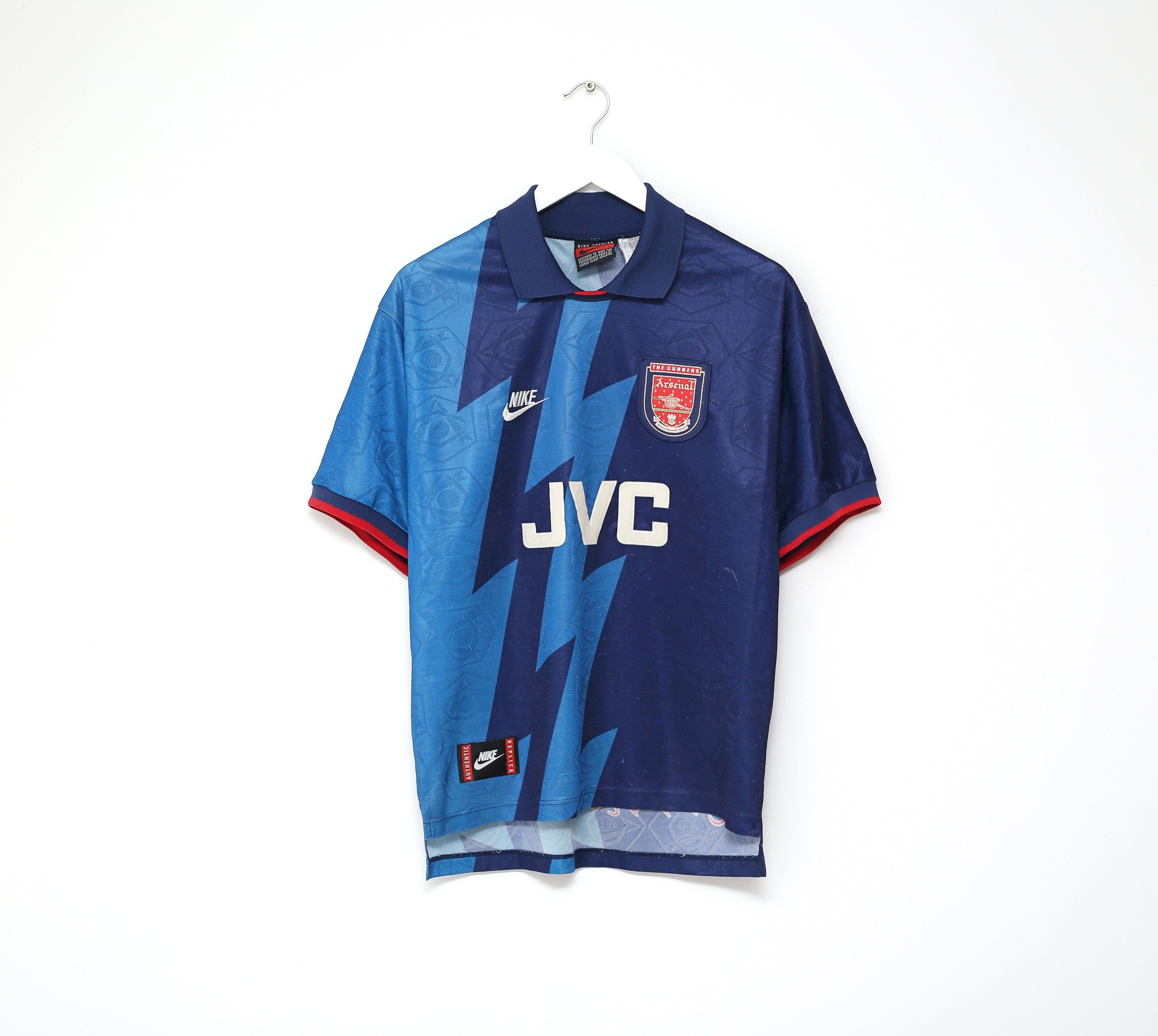 アーセナルユニフォーム 1995-96 Away オールドナイキ ベルカンプ