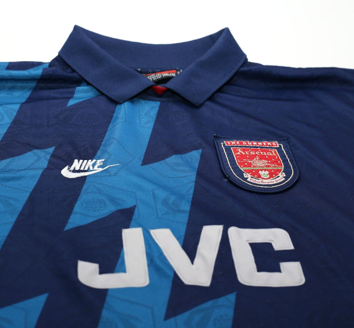 1995/96 ARSENAL Vintage Nike Away Football Shirt Jersey (XXL)
