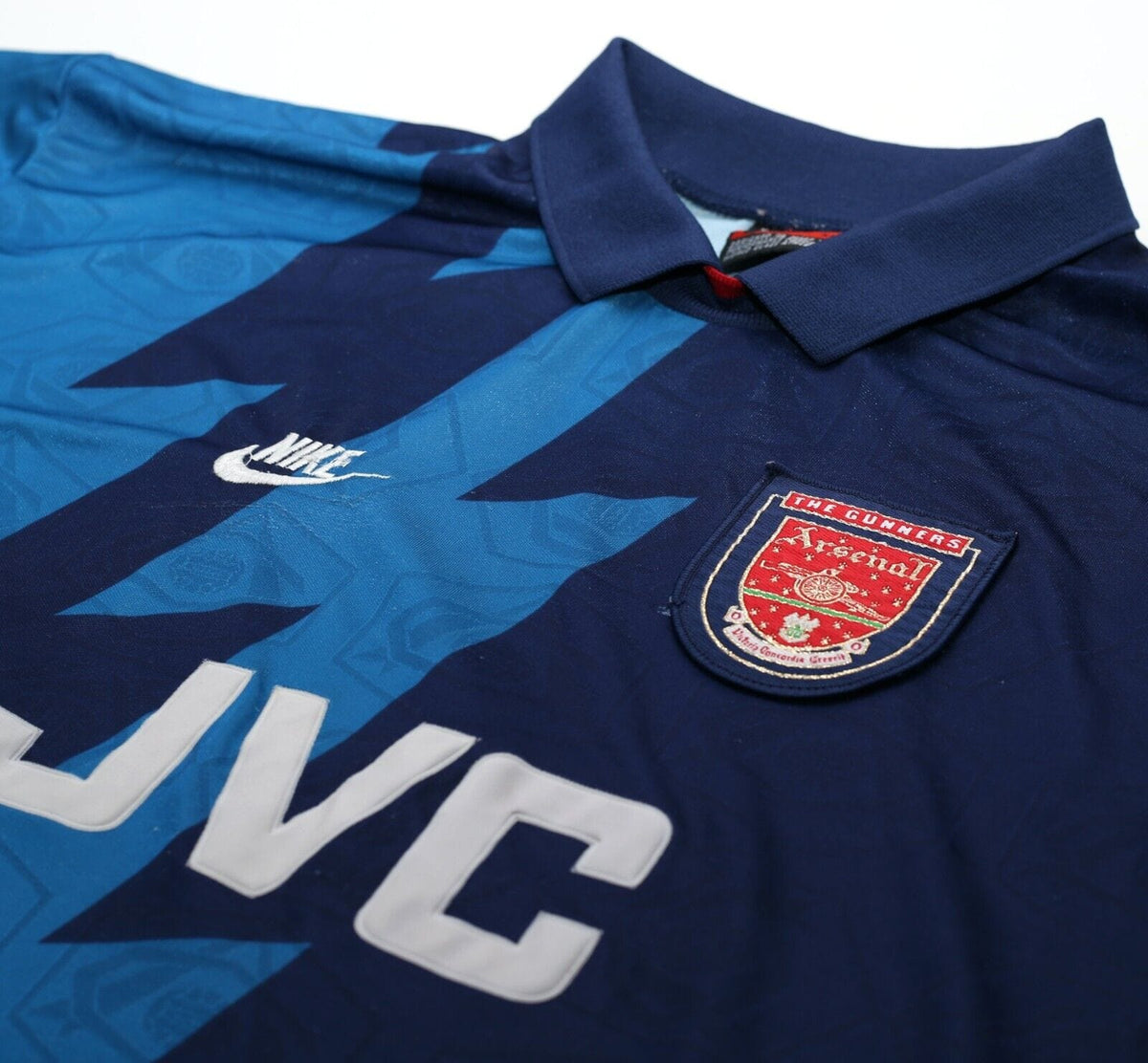 1995/96 ARSENAL Vintage Nike Away Football Shirt Jersey (XXL)