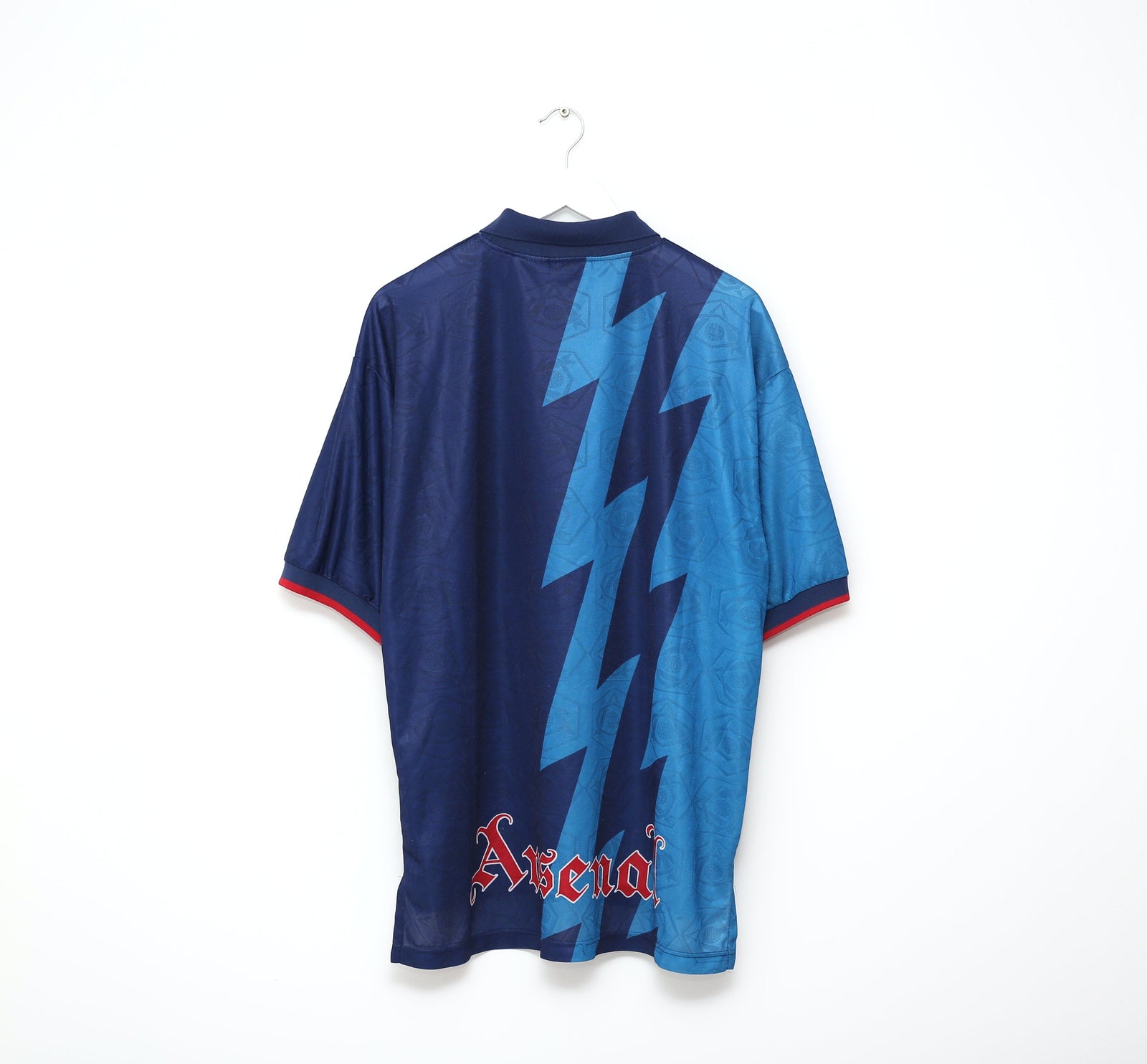 1995/96 ARSENAL Vintage Nike Away Football Shirt Jersey (XXL)