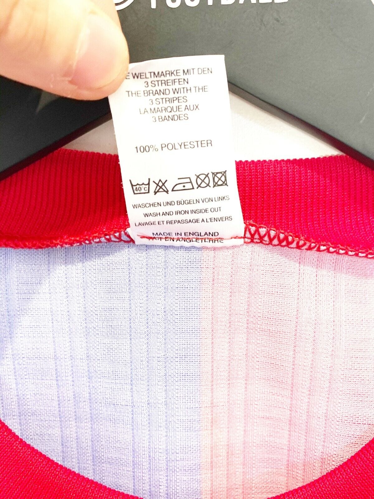 1995/96 BAYERN MUNICH Vintage adidas Football Training Shirt (XL) Matthaus Era