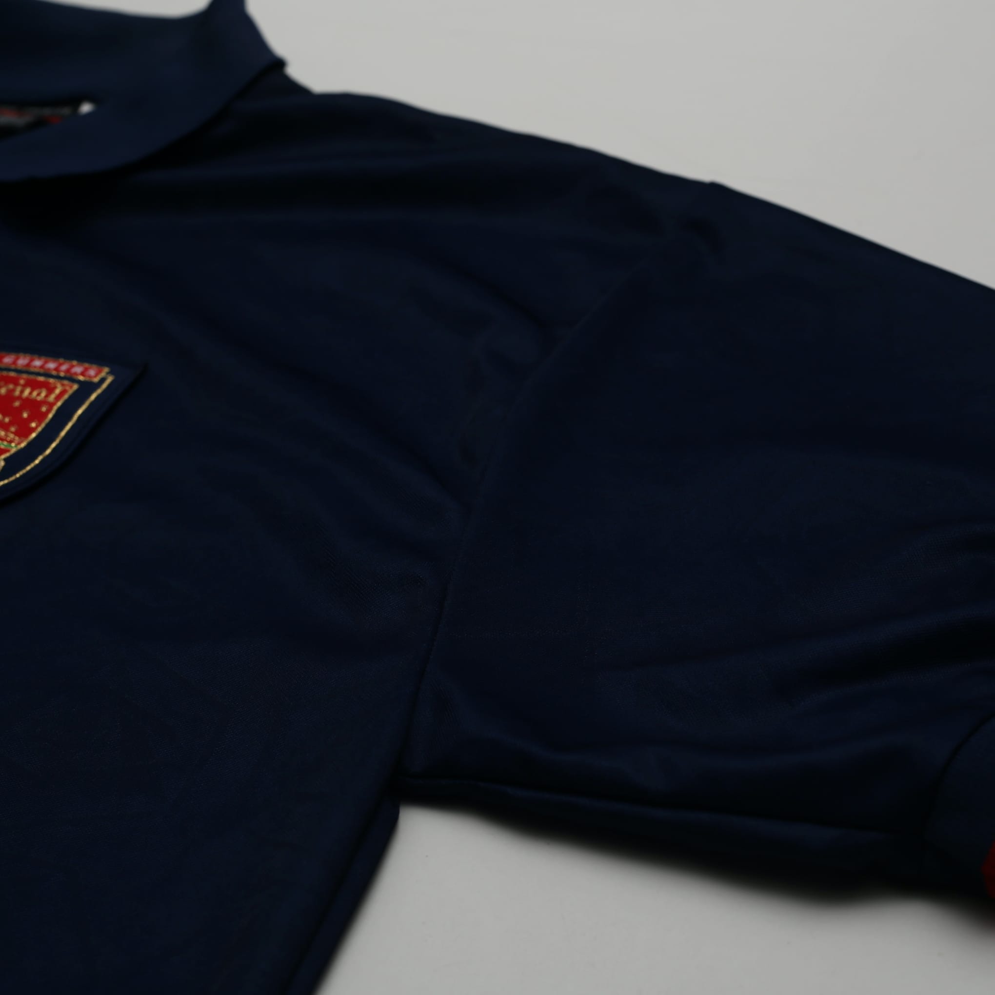 1995/96 Bergkamp #10 Arsenal Vintage Nike Away Football Shirt (XL)