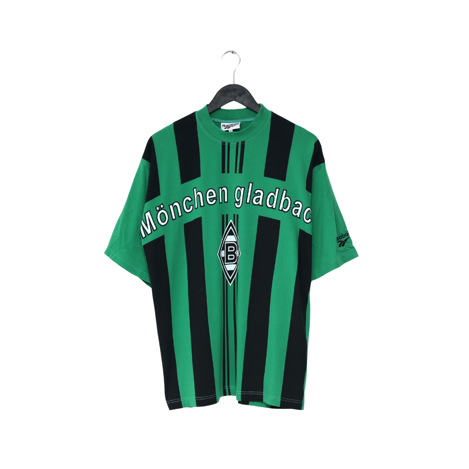 1995/96 BORUSSIA MONCHENGLADBACK Vintage Reebok Football Tee Shirt (M/L)