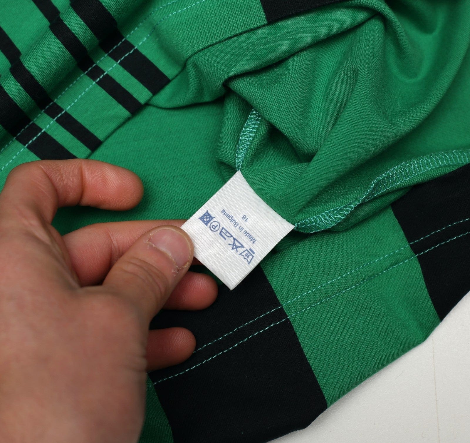 1995/96 BORUSSIA MONCHENGLADBACK Vintage Reebok Football Tee Shirt (M/L)