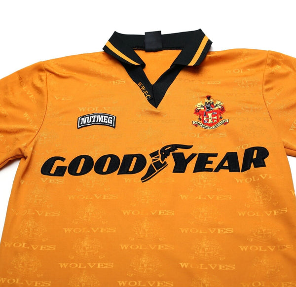 Maillot Vintage Wolverhampton Wanderers 1979-82 Umbro – Enfant Taille L – Orange