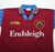 1995/96 BURNLEY FC Vintage Mitre Home Football Shirt Jersey (S) 34/36