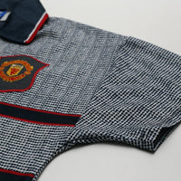 1995/96 Cantona #7 Manchester United Vintage Umbro Away Football Shirt (M)