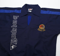 1995/96 CHESTER CITY Vintage le coq sportif Football Training Drill Top (S/M)