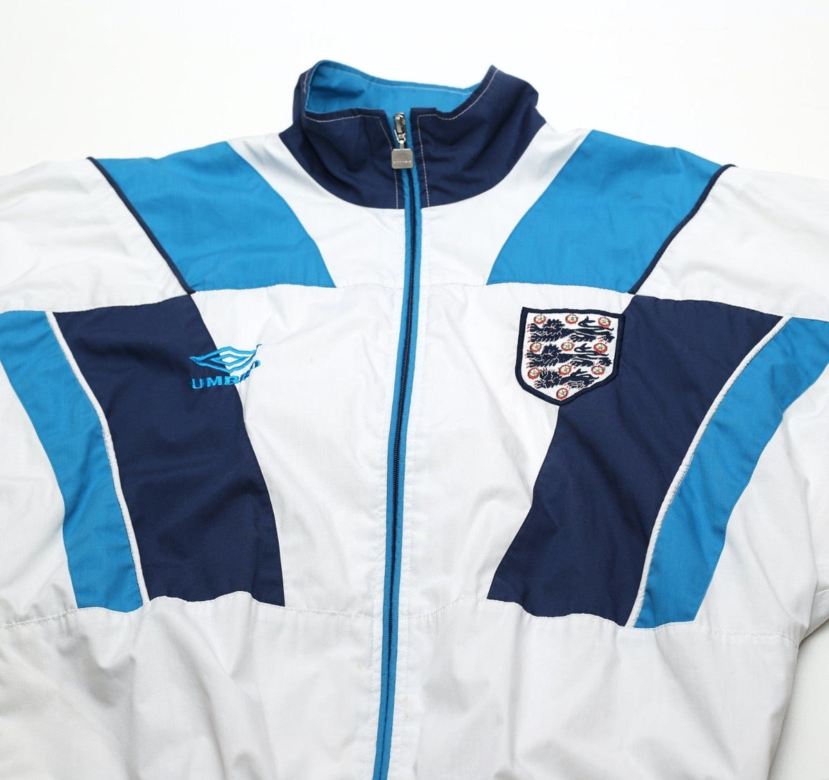 1995/96 ENGLAND Vintage Umbro Football Track Top (S/M) Euro 96