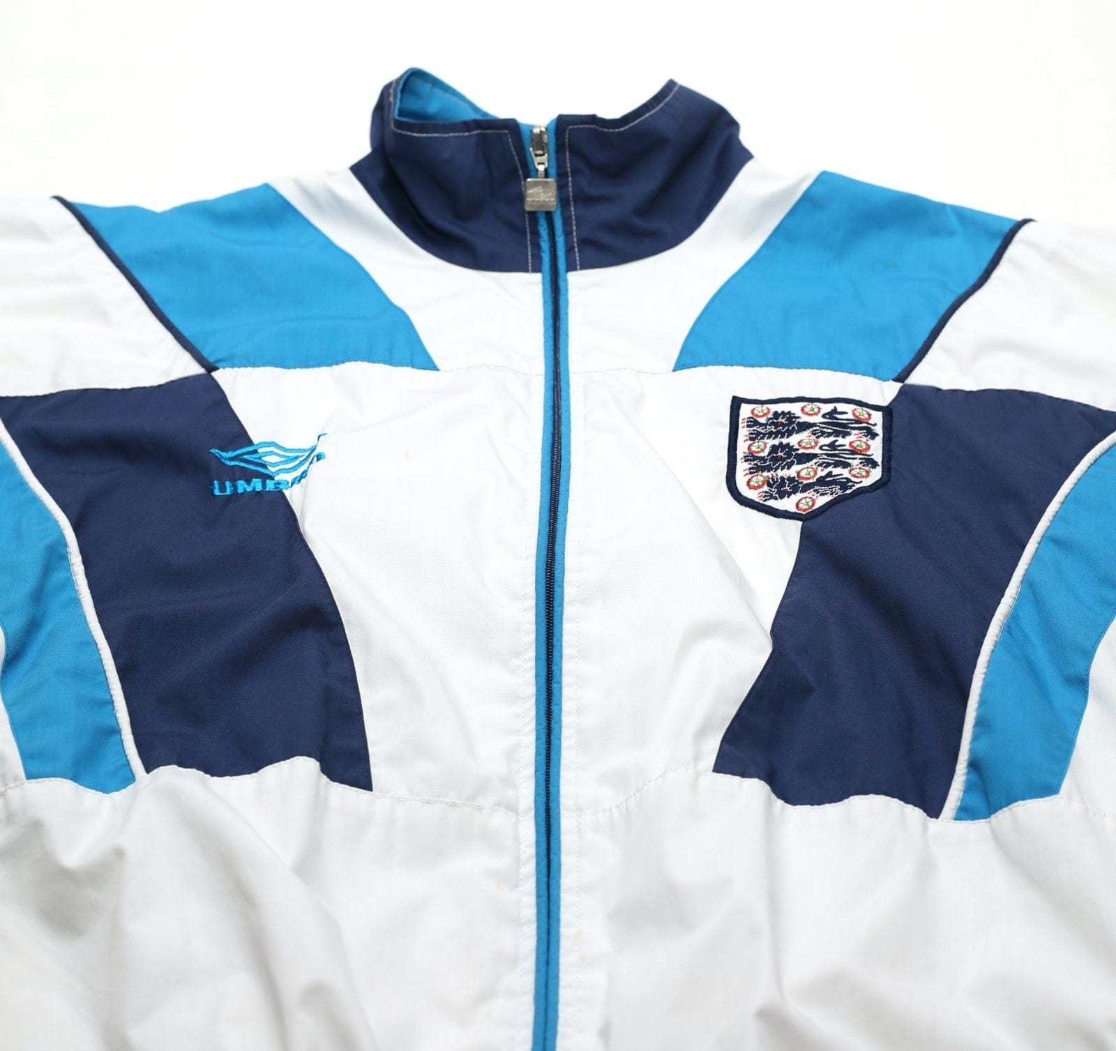 1995/96 ENGLAND Vintage Umbro Football Track Top (S/M) Euro 96