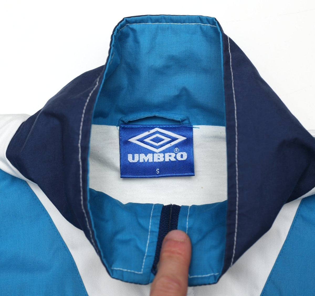 1995/96 ENGLAND Vintage Umbro Football Track Top (S/M) Euro 96