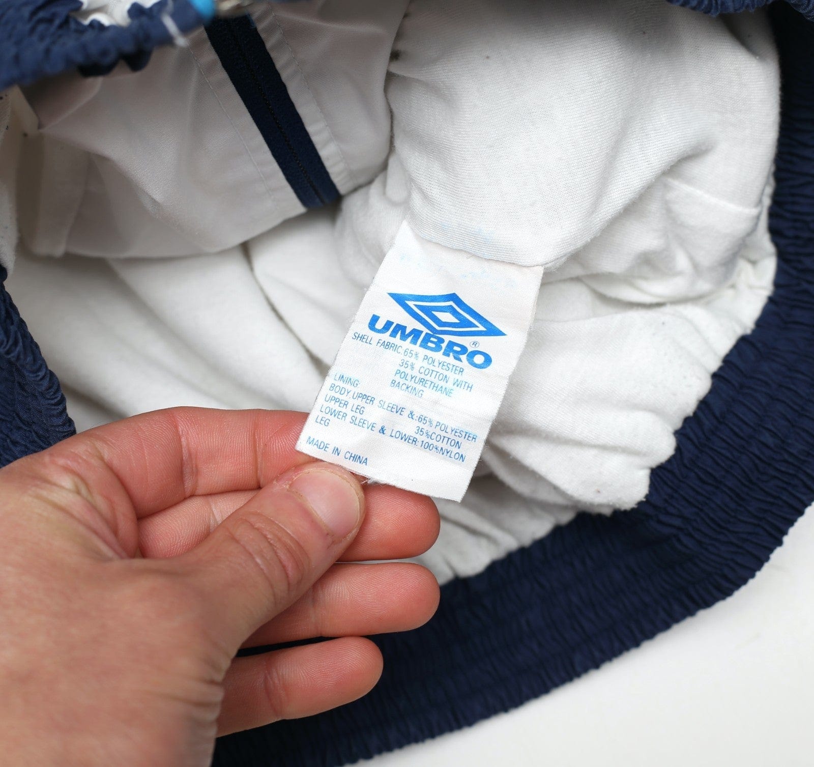 1995/96 ENGLAND Vintage Umbro Football Track Top (S/M) Euro 96