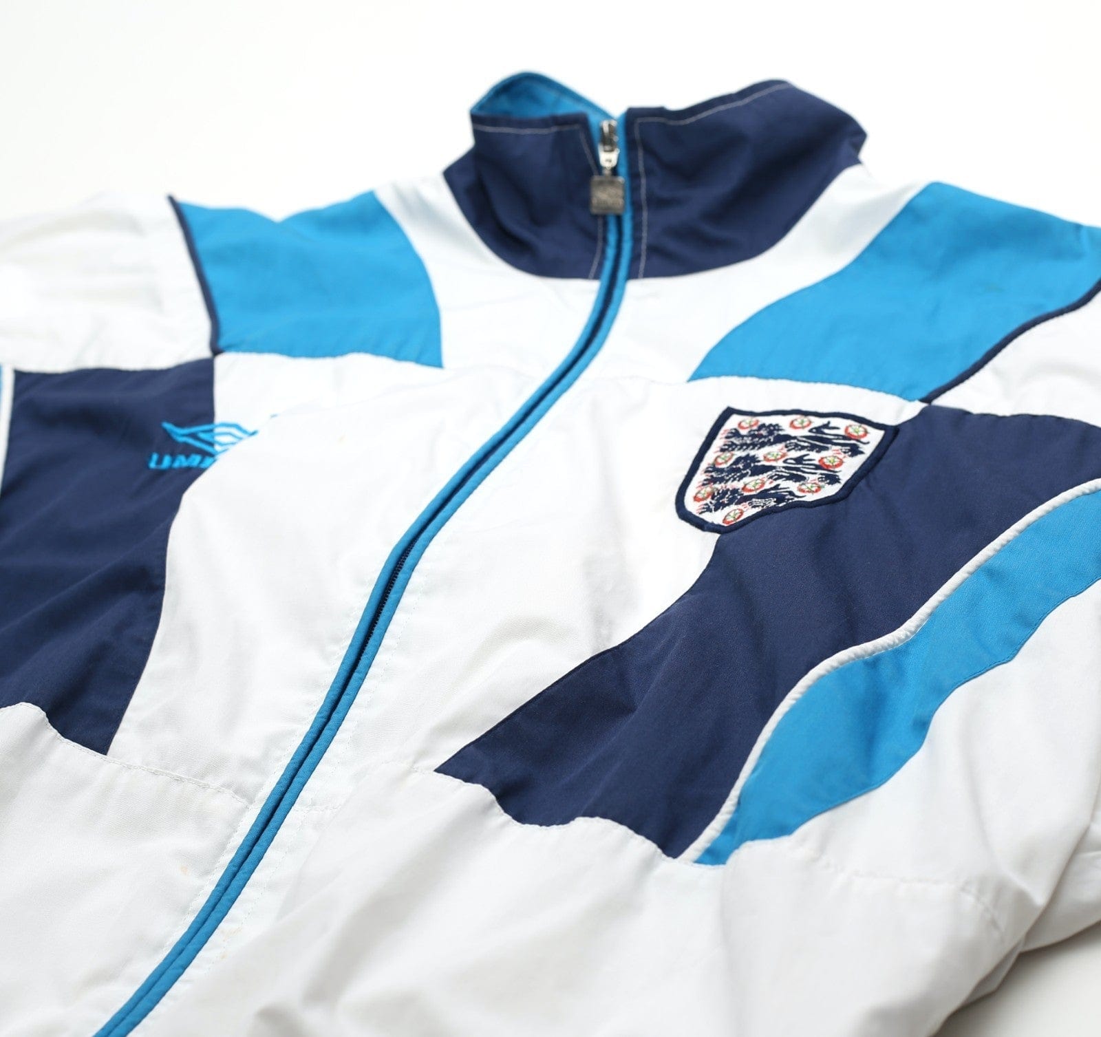 1995/96 ENGLAND Vintage Umbro Football Track Top (S/M) Euro 96