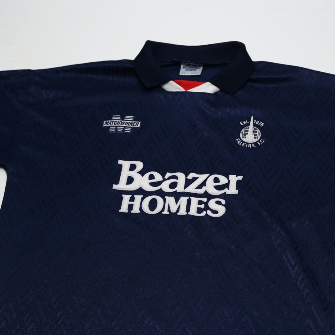 1995/96 Falkirk Vintage Matchwinner Home Football Shirt (L) 42/44