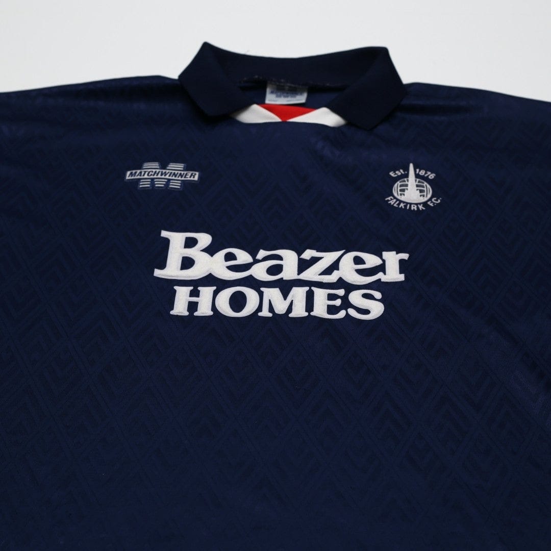 1995/96 Falkirk Vintage Matchwinner Home Football Shirt (L) 42/44