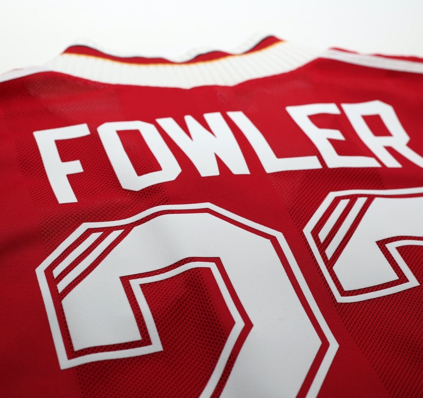 1995/96 FOWLER #23 Liverpool Vintage adidas Home Football Shirt (XL)