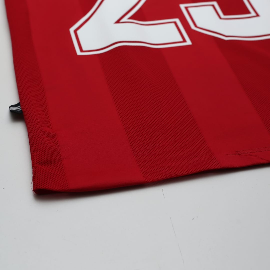 1995/96 Fowler #23 Liverpool Vintage adidas Home Football Shirt (XLB/XS)