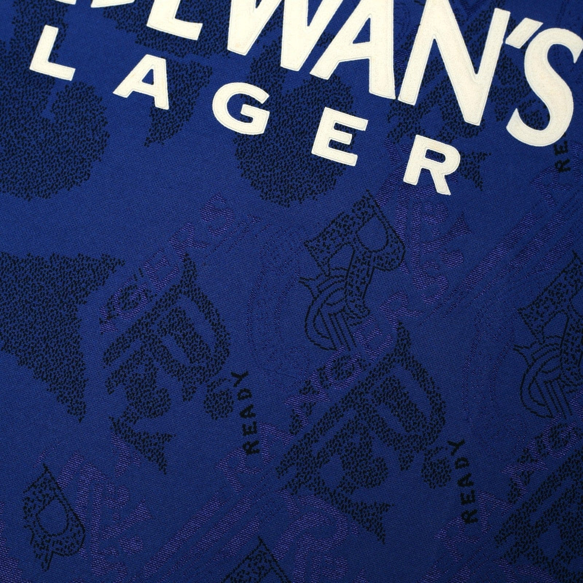 1995/96 Gascoigne #8 Rangers Vintage adidas Home Football Shirt (L)