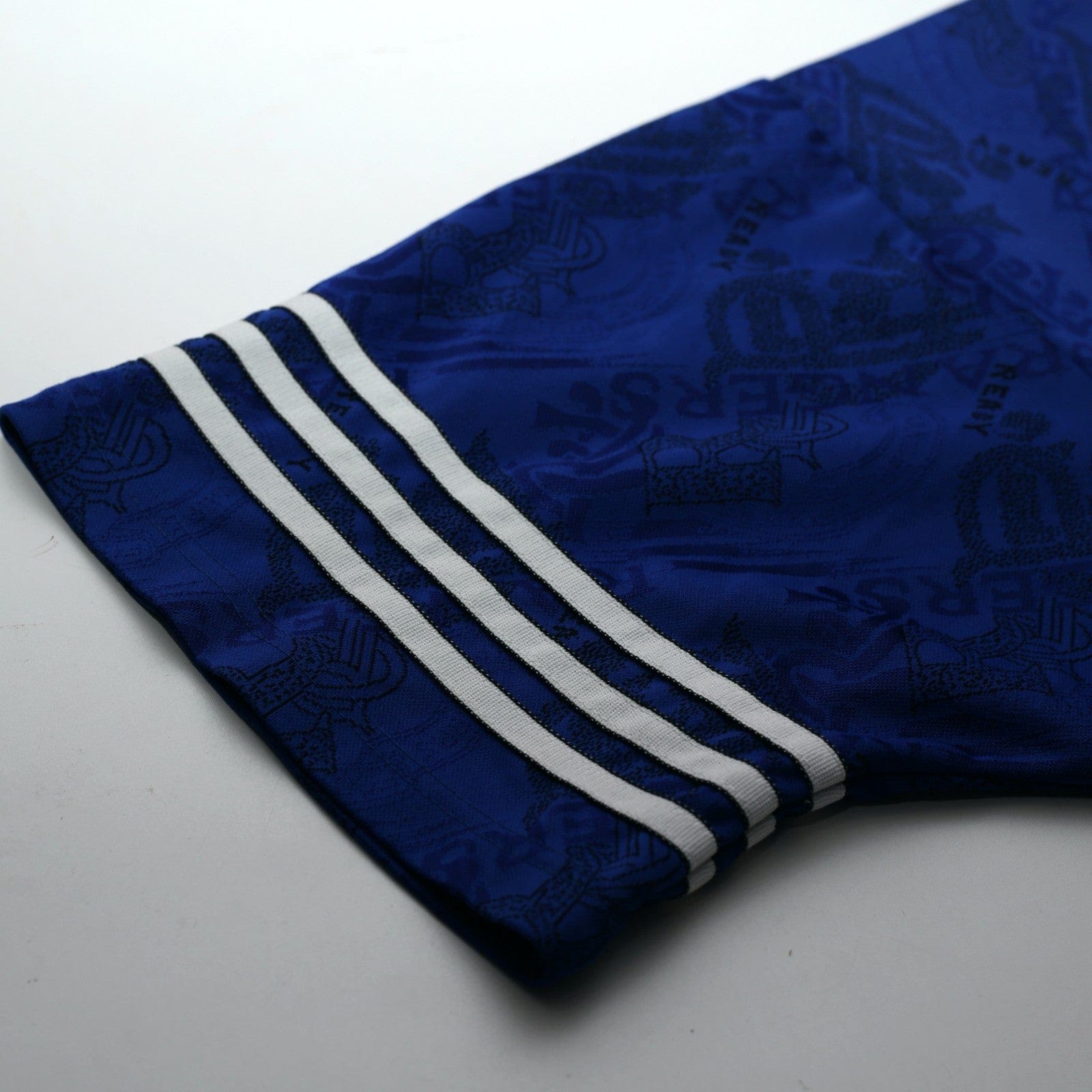 1995/96 Gascoigne #8 Rangers Vintage adidas Home Football Shirt (L)