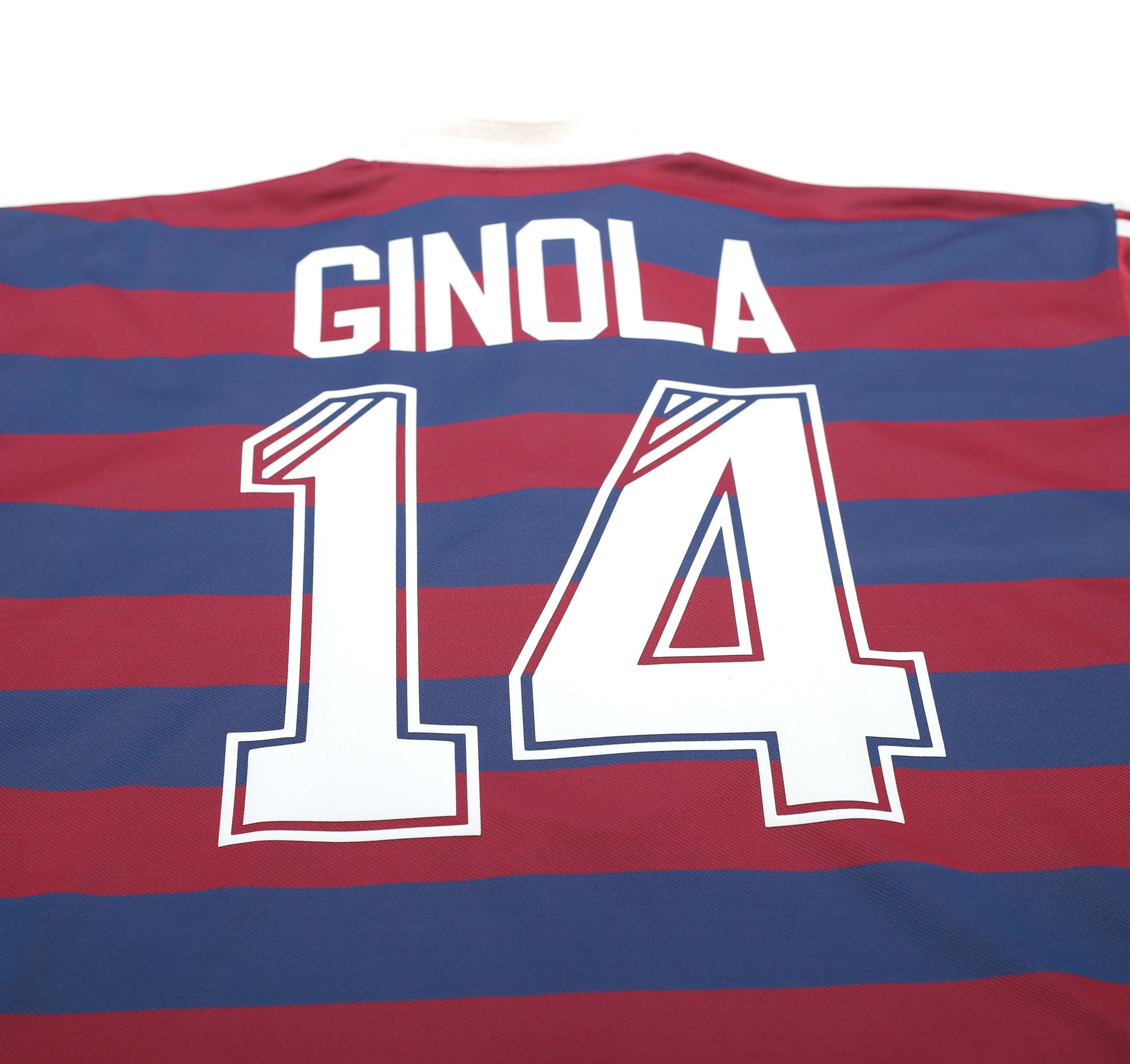 1995/96 GINOLA #14 Newcastle United Vintage adidas Away Football Shirt (M)