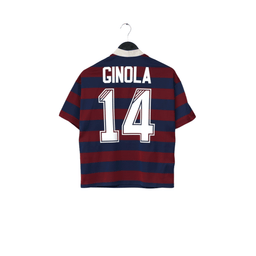 1995/96 Ginola #14 Newcastle United Vintage adidas Away Football Shirt (S)