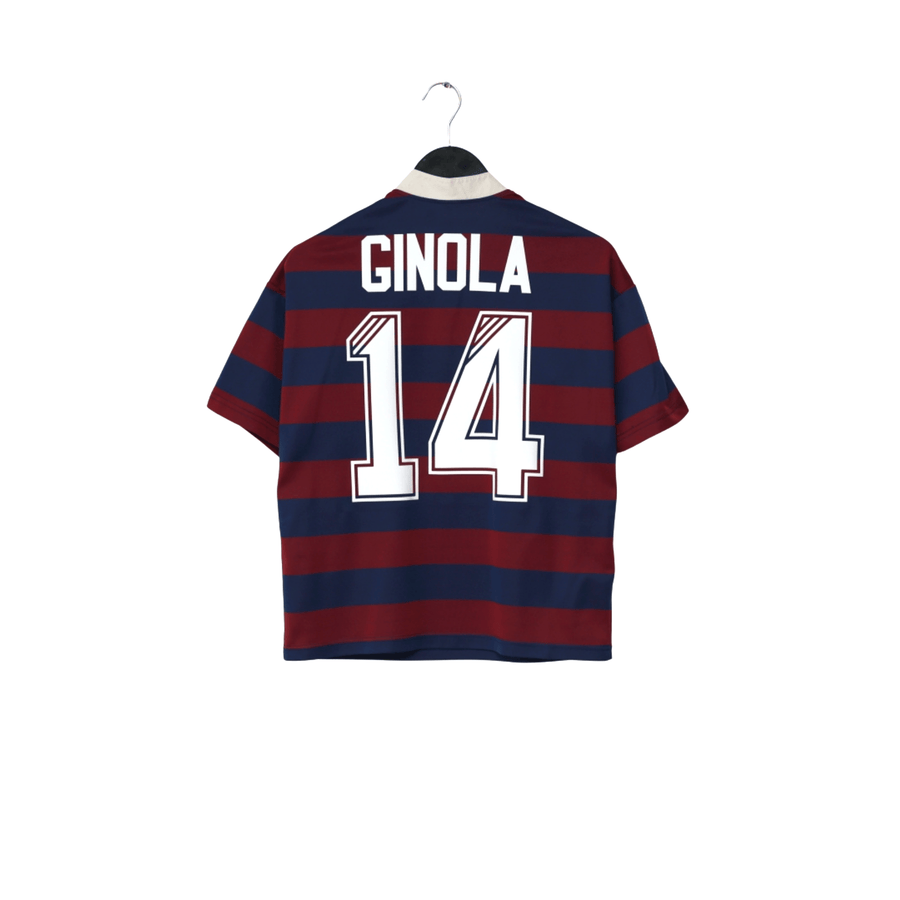1995/96 Ginola #14 Newcastle United Vintage adidas Away Football Shirt (S)
