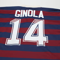 1995/96 Ginola #14 Newcastle United Vintage adidas Away Football Shirt (S)