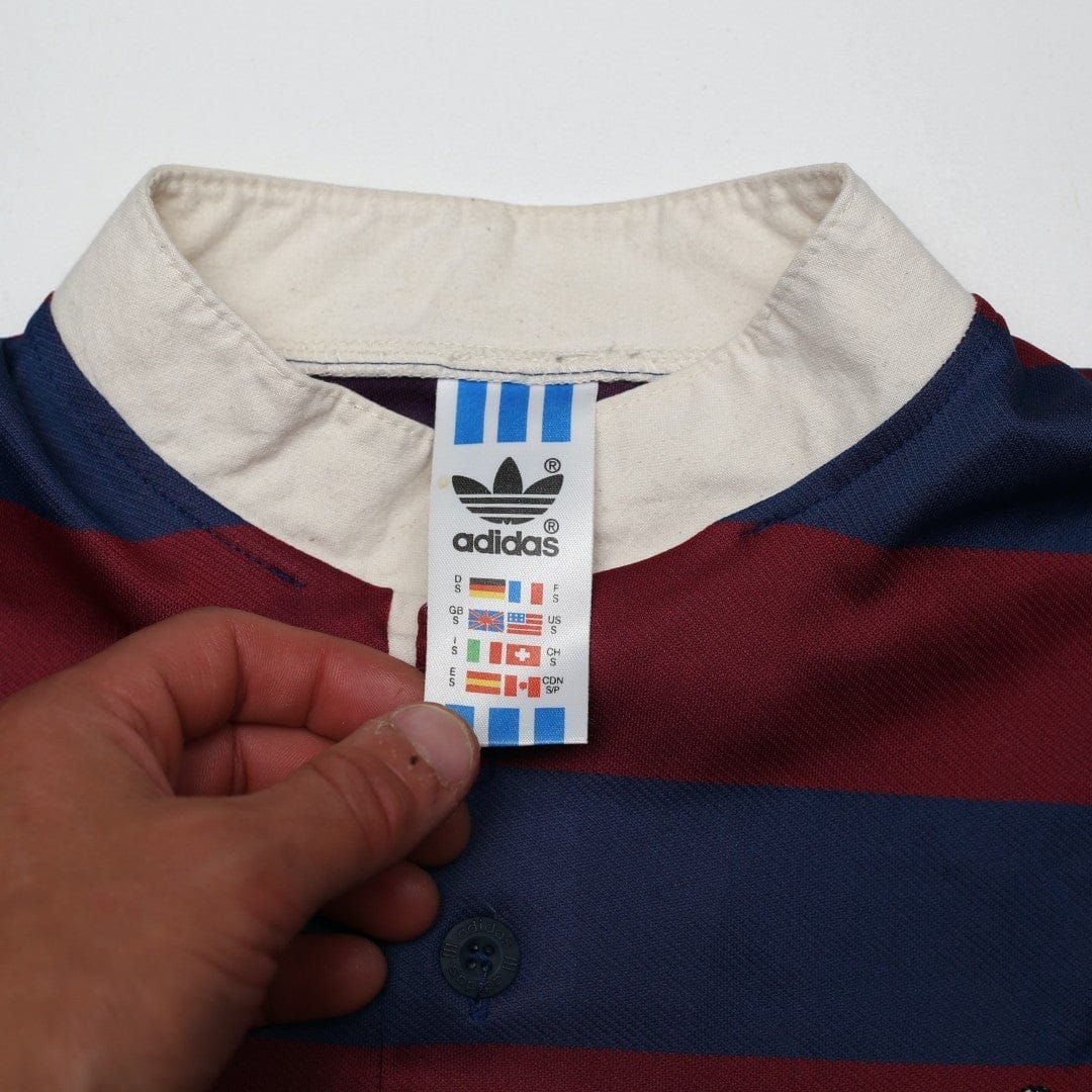 1995/96 Ginola #14 Newcastle United Vintage adidas Away Football Shirt (S)