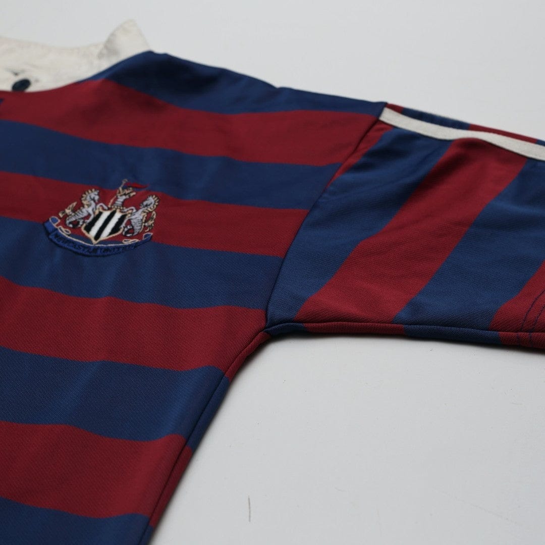 1995/96 Ginola #14 Newcastle United Vintage adidas Away Football Shirt (S)
