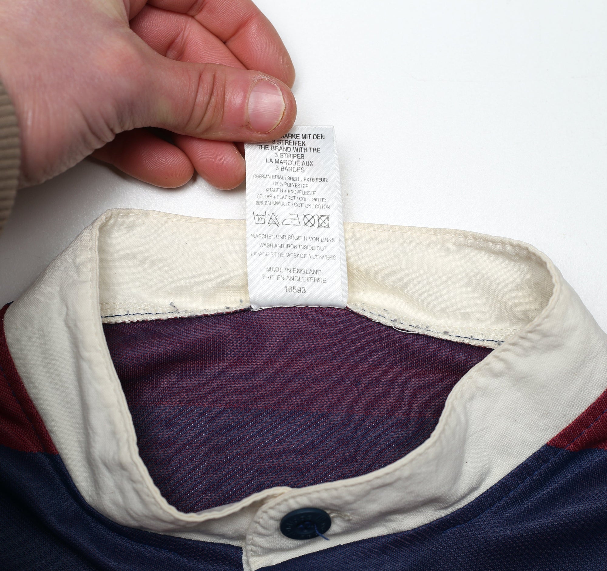 1995/96 Ginola #14 Newcastle United Vintage adidas Away Football Shirt (XL)