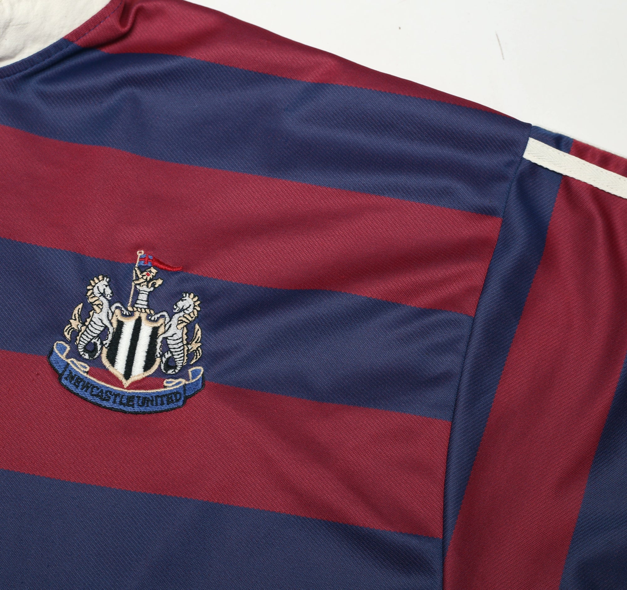 1995/96 Ginola #14 Newcastle United Vintage adidas Away Football Shirt (XL)