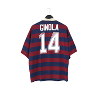 1995/96 Ginola #14 Newcastle United Vintage adidas Away Football Shirt (XXL)