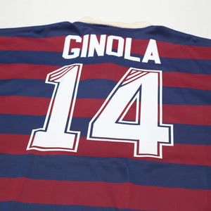1995/96 Ginola #14 Newcastle United Vintage adidas Away Football Shirt (XXL)