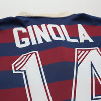 1995/96 Ginola #14 Newcastle United Vintage adidas Away Football Shirt (XXL)