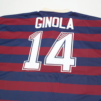 1995/96 Ginola #14 Newcastle United Vintage adidas Away Football Shirt (XXL)