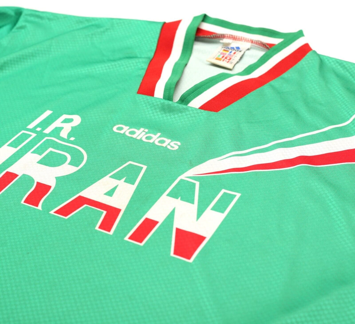 1995/96 IRAN Vintage adidas Third Football Shirt Jersey (L)